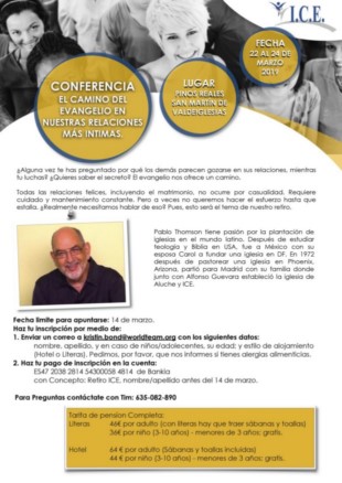 Retiro de la ICE 2019