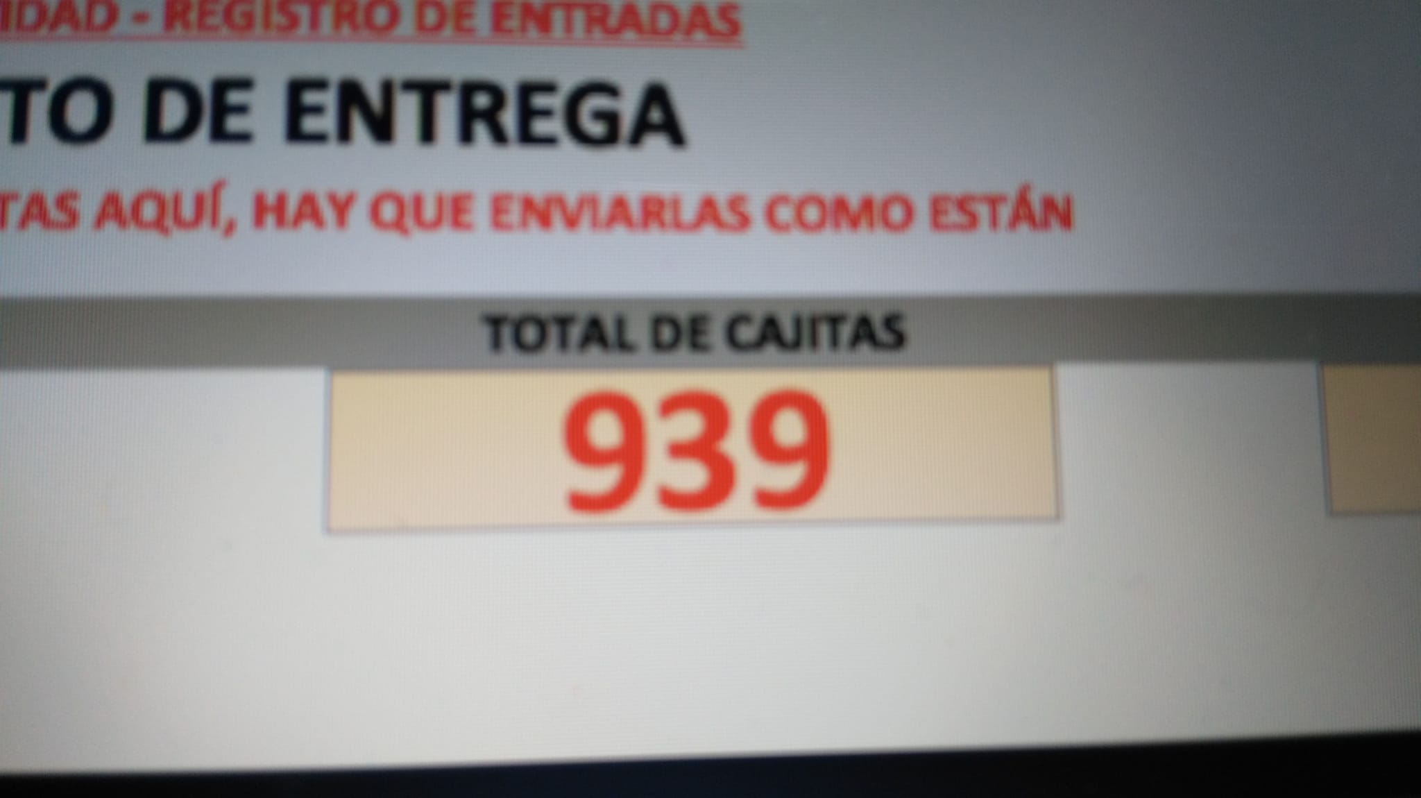 Punto de Recogida